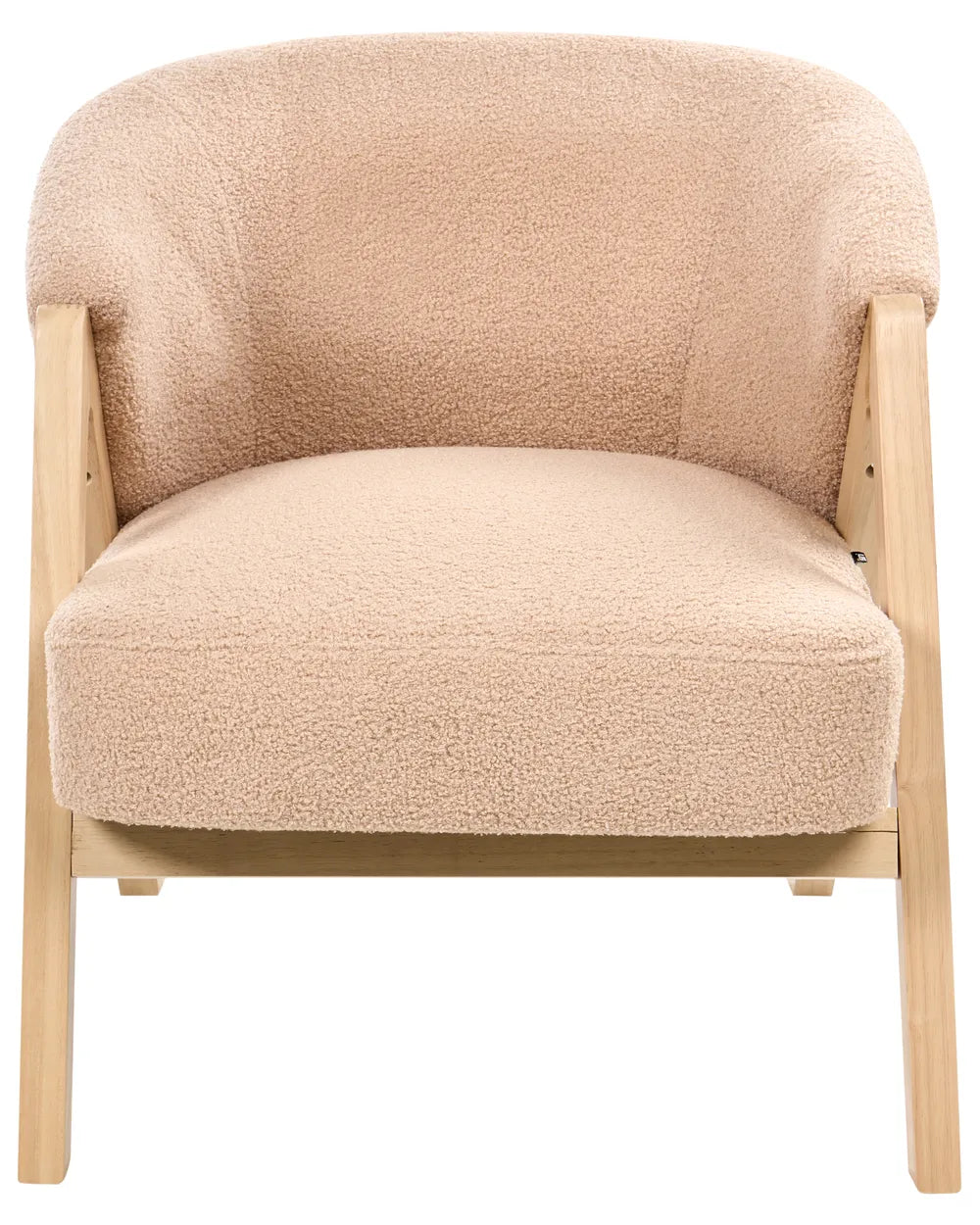 Armchair Boucle Beige Tyler