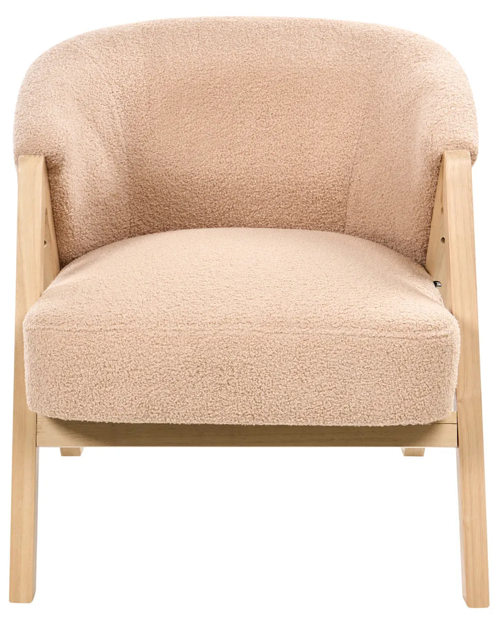 Armchair Boucle Beige Tyler
