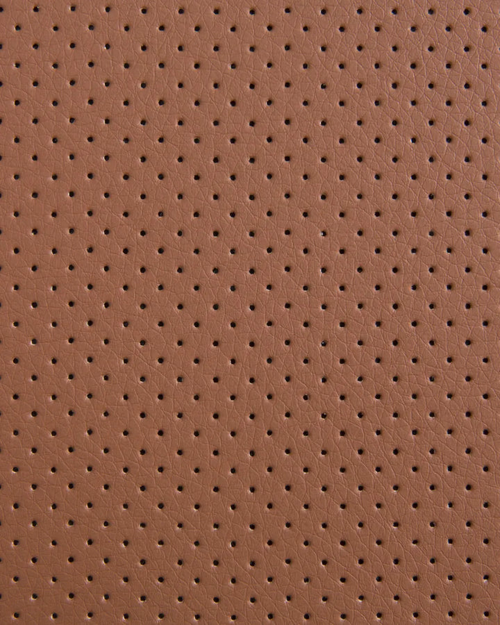 Office Chair Brown Smooth Rolling Castors Azteca