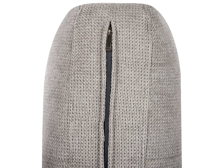 Sofa 2 Seater Fabric Light Grey Demacio