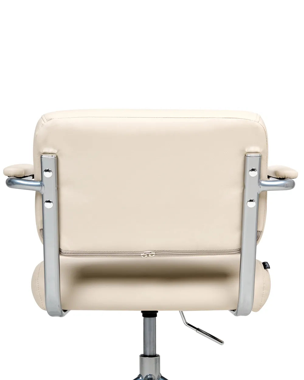 Desk Chair Faux Leather Off-White Marama