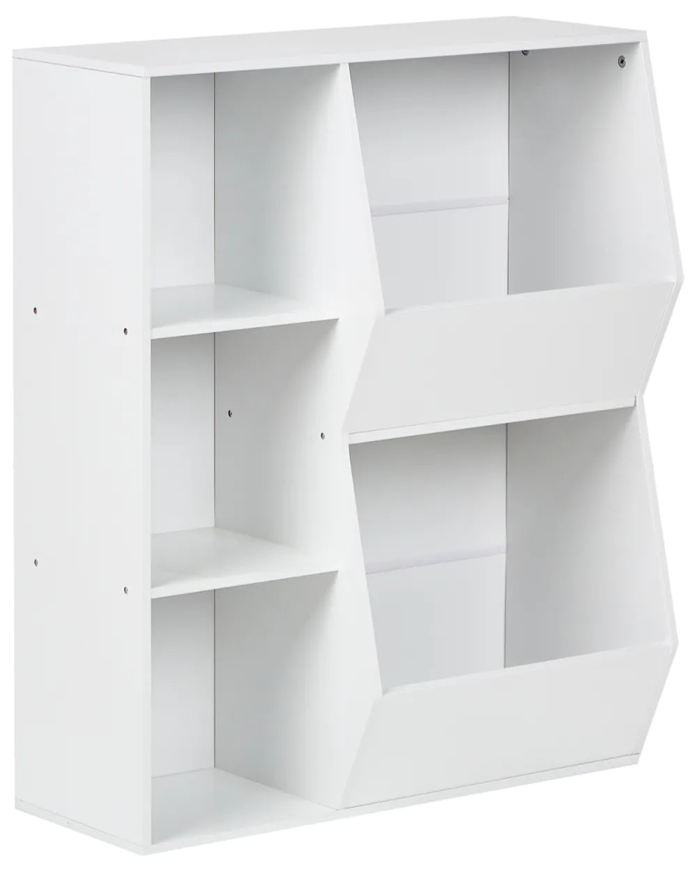 3 Tier Shelving Unit 93 cm White Anjulie