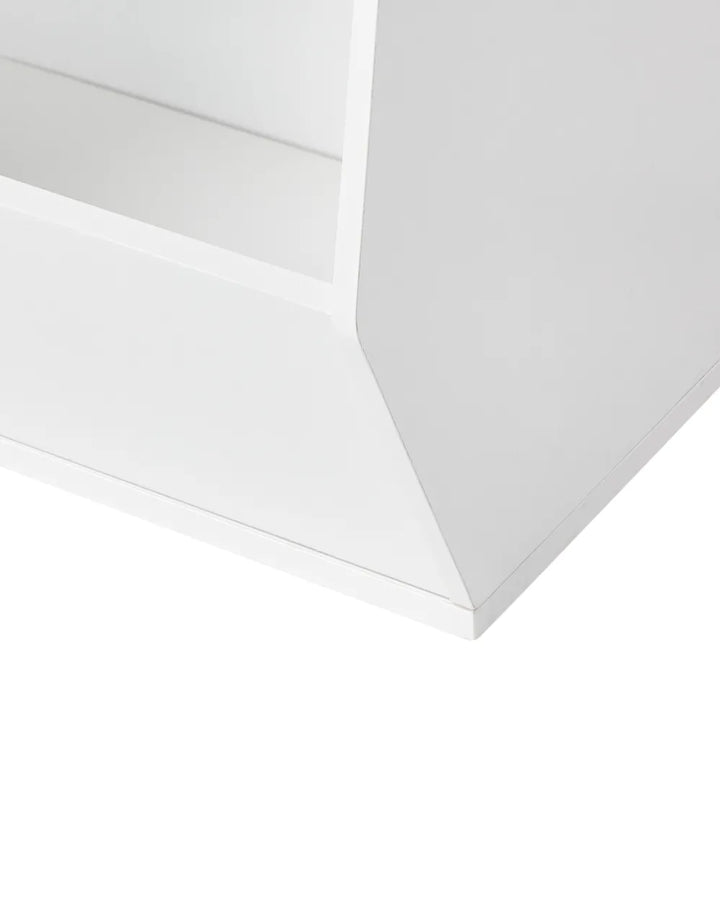 3 Tier Shelving Unit 93 cm White Anjulie