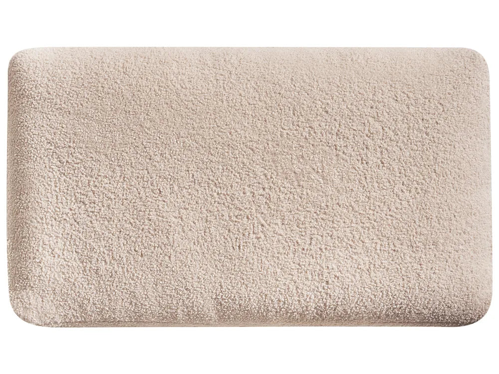 Modular U-Shape Sofa 8 Seater Boucle Beige Leiani