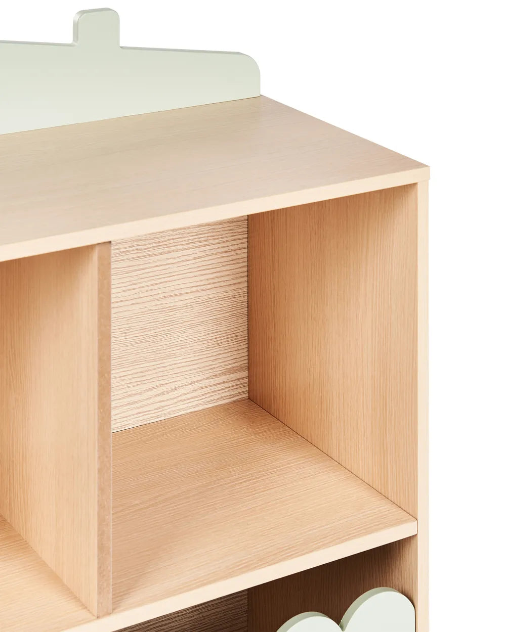 Shelving Unit 86 cm Light Green Bayze