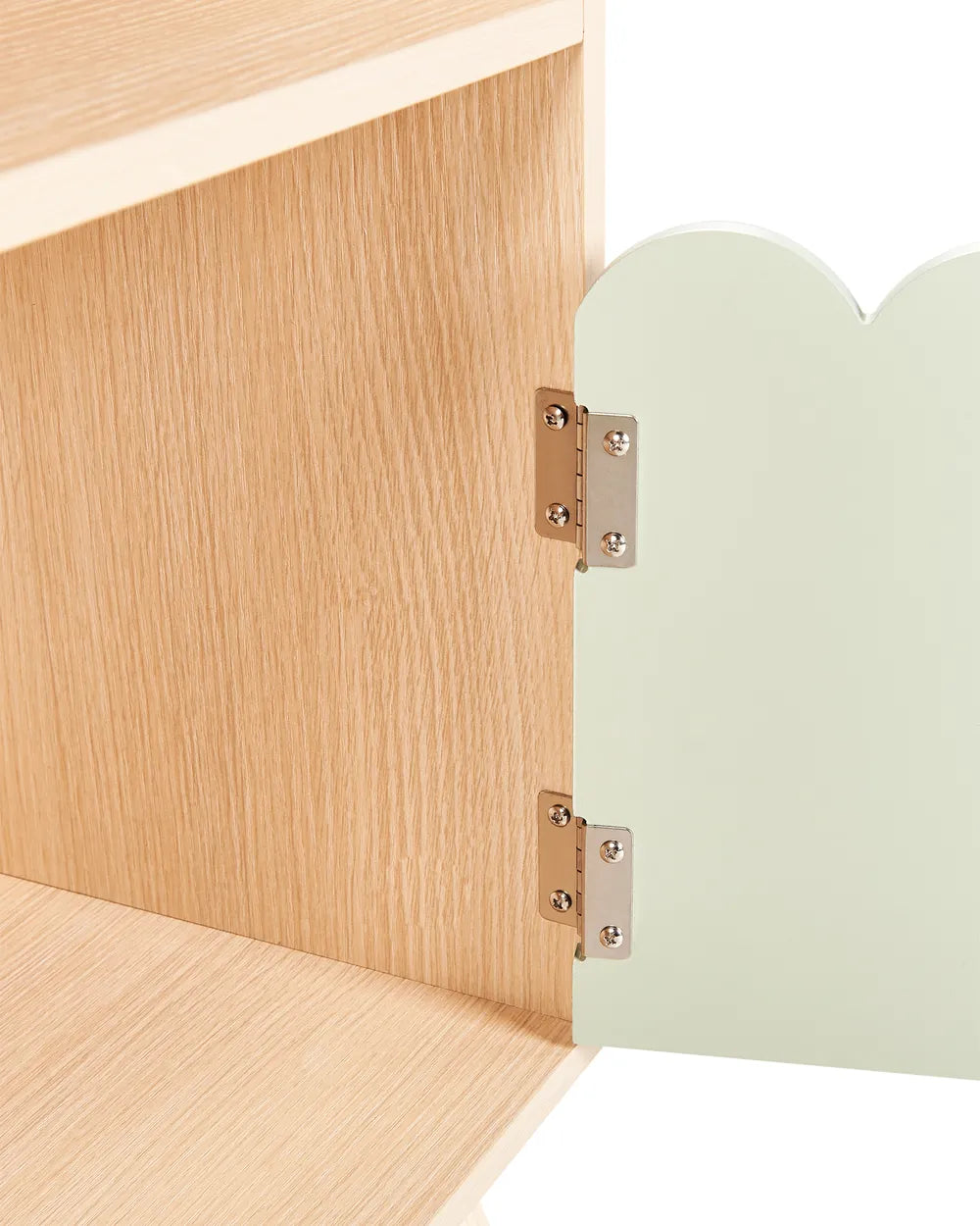 Shelving Unit 86 cm Light Green Bayze