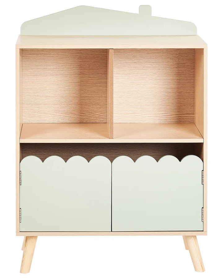 Shelving Unit 86 cm Light Green Bayze