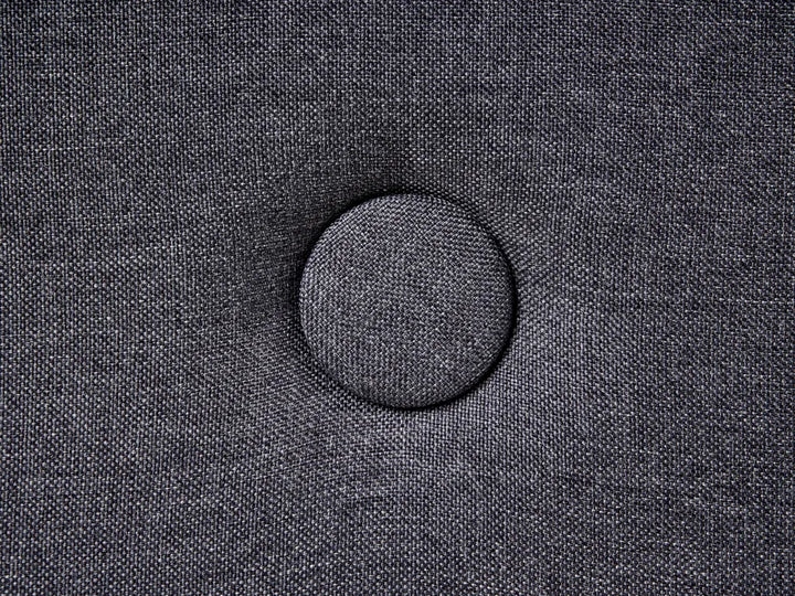 Ottoman Bed Fabric 180 x 200 cm (EU Super King) Dark Grey Ambrey