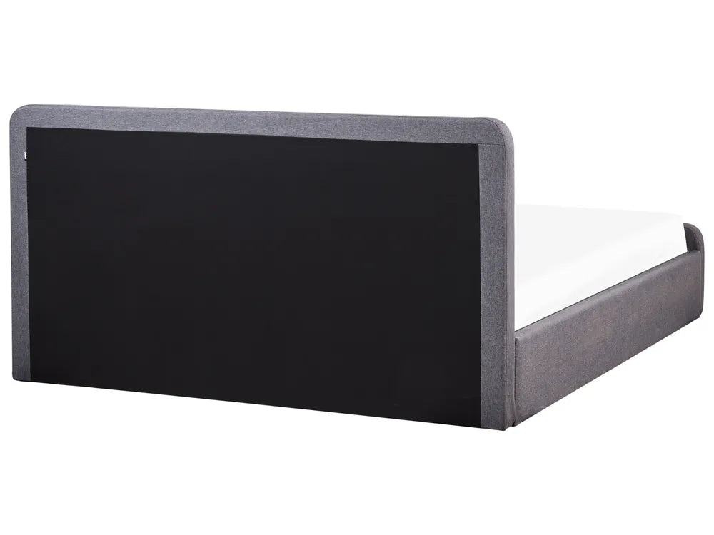 Ottoman Bed Fabric 180 x 200 cm (EU Super King) Dark Grey Ambrey
