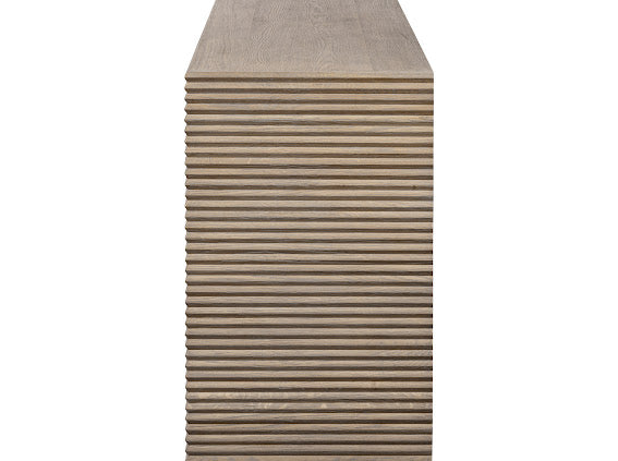 D.I.Designs Wickham Ribbed Sideboard Oak