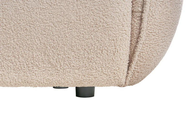 Modular Sofa 2 Seater Boucle Beige Leiani