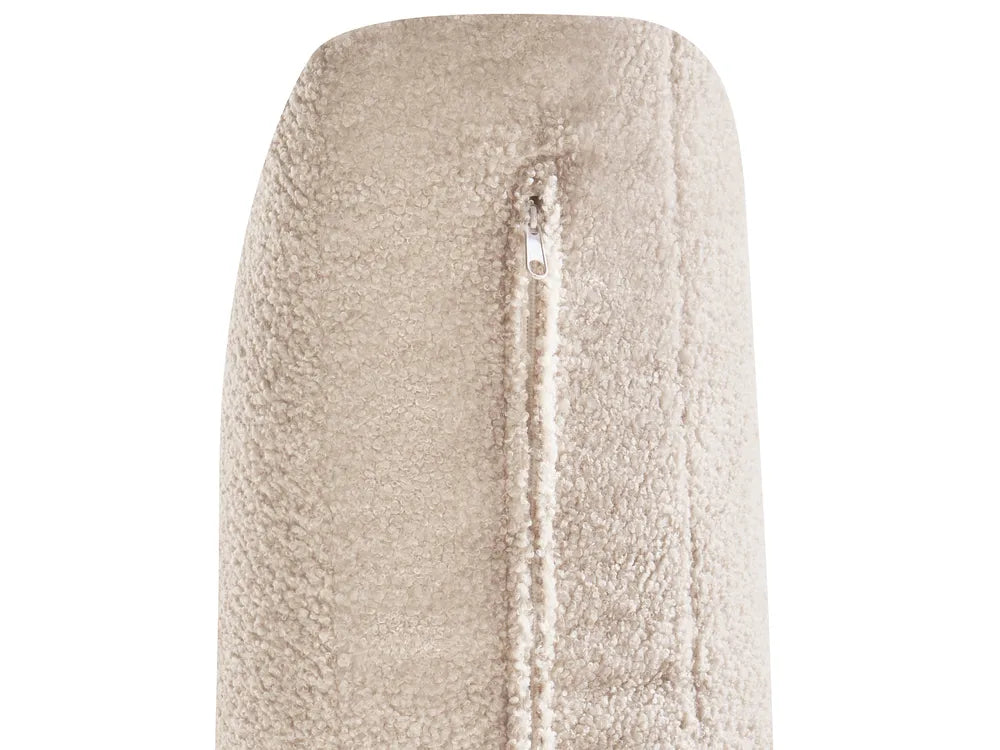 Modular Sofa 2 Seater Boucle Beige Leiani