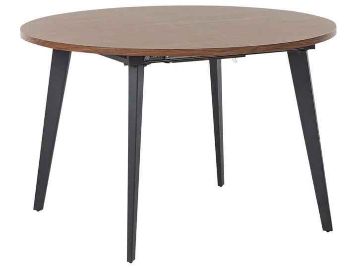 Extending Dining Table Dark Brown 120/150 cm 120 cm Alvie
