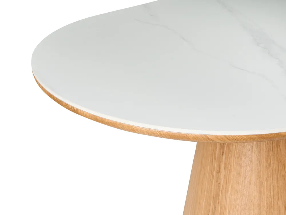 Dining Table Light Ash Wood 180 cm 90 cm Sacha