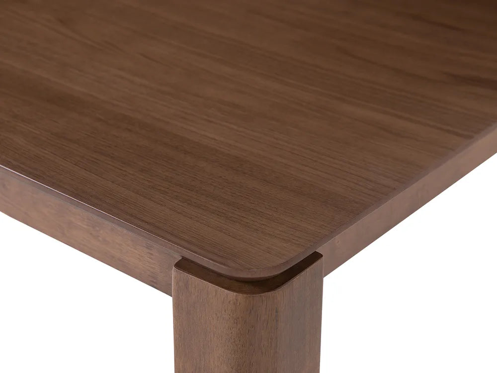 Dining Table Dark Walnut 160 cm 90 cm Folmar
