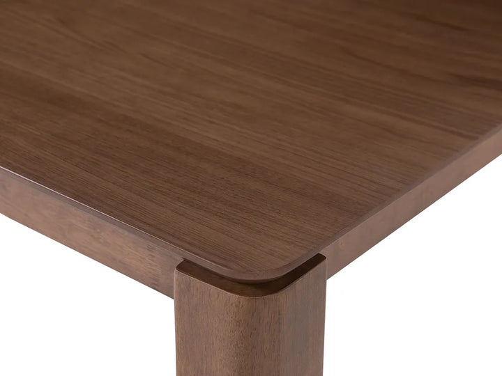 Dining Table Dark Walnut 160 cm 90 cm Folmar