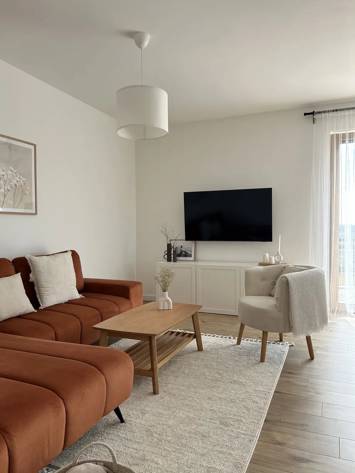 Coffee Table Light Brown Kanalu