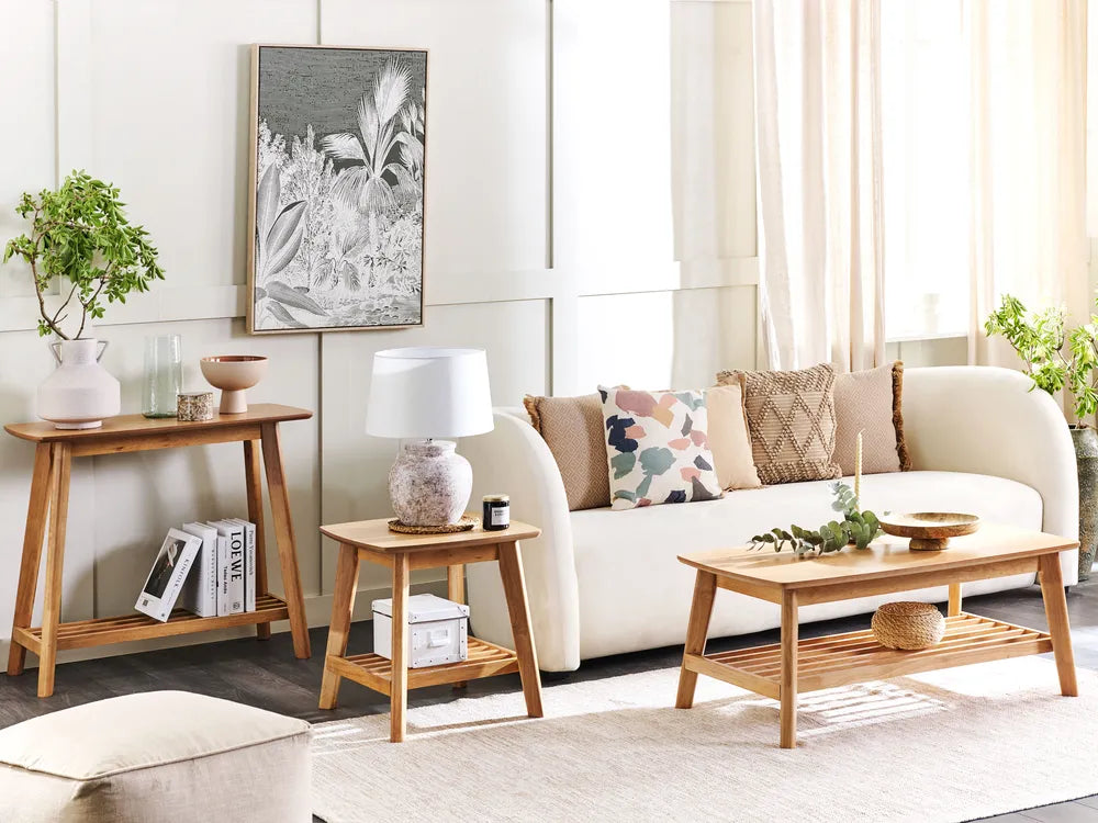 Coffee Table Light Brown Kanalu