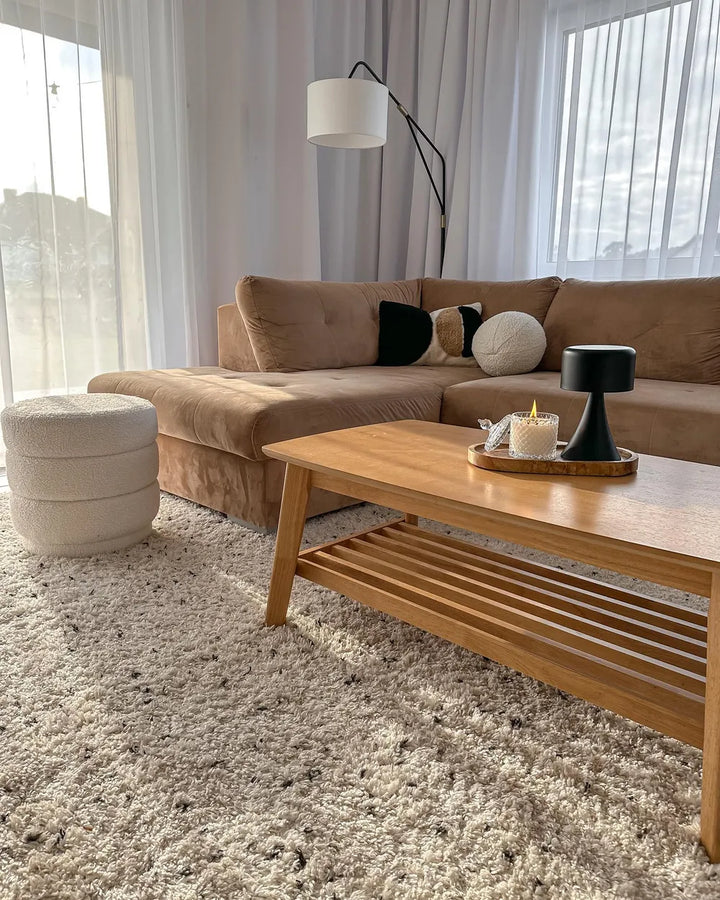 Coffee Table Light Brown Kanalu