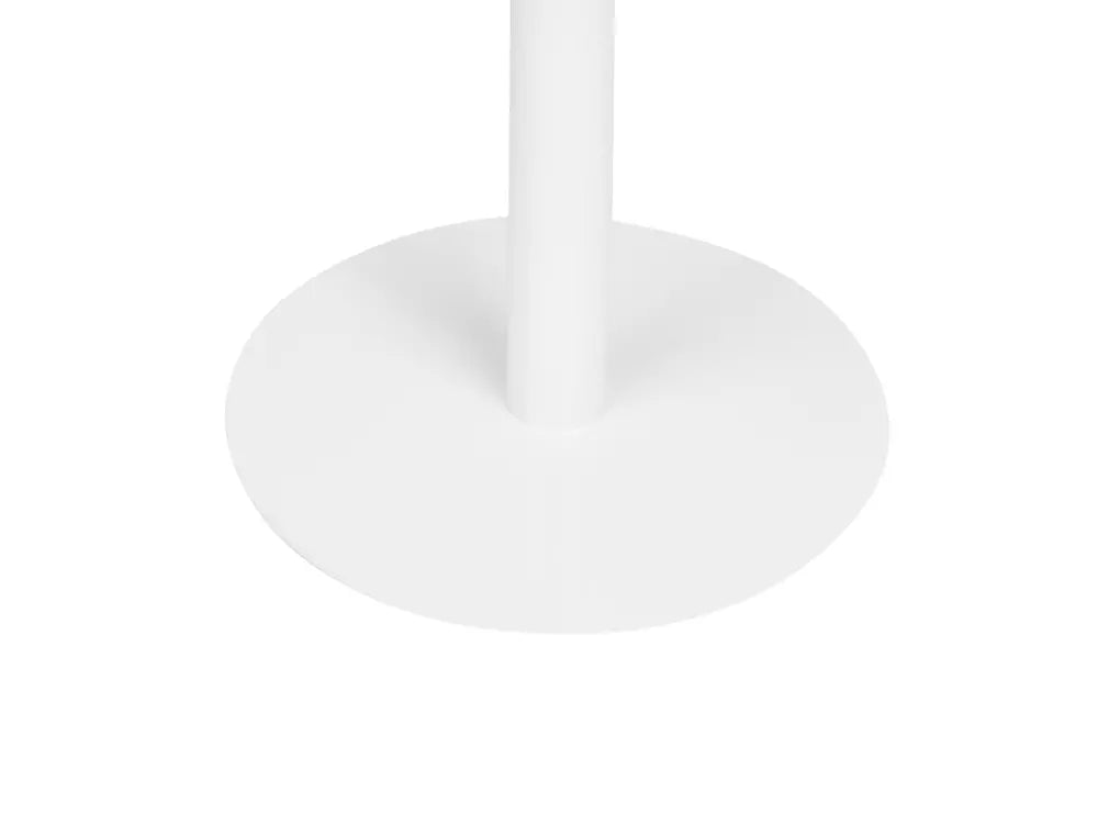 White pendant light on a white background