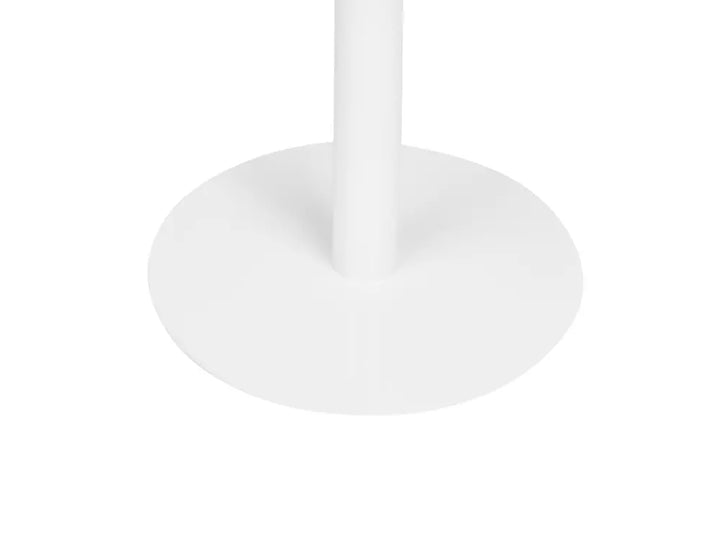 White pendant light on a white background