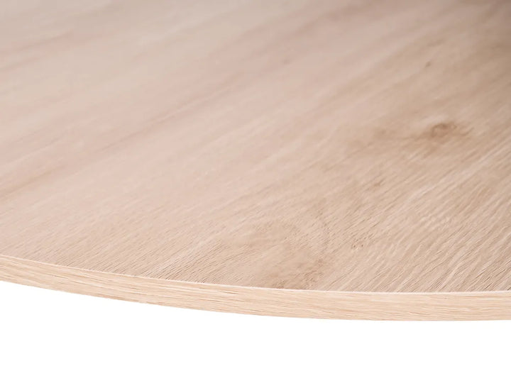 Close-up of a wooden surface with a light brown color.