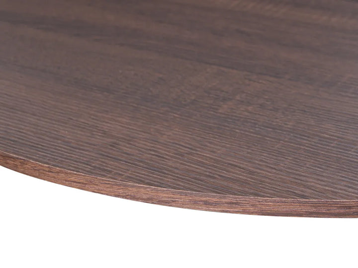 Close-up of a dark brown wooden surface
