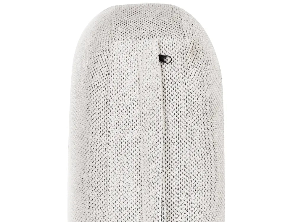 Sofa 3 Seater Fabric Off-White with Cushion Gabrielo