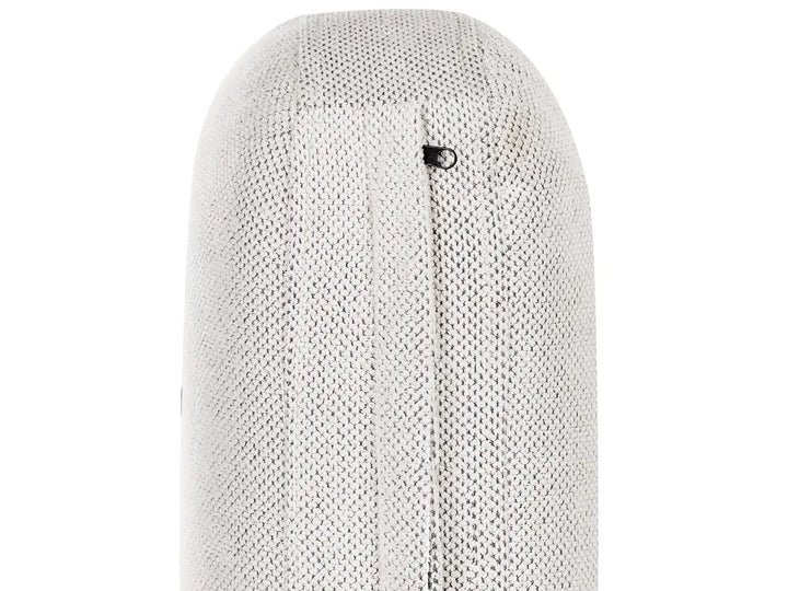 Sofa 3 Seater Fabric Off-White with Cushion Gabrielo