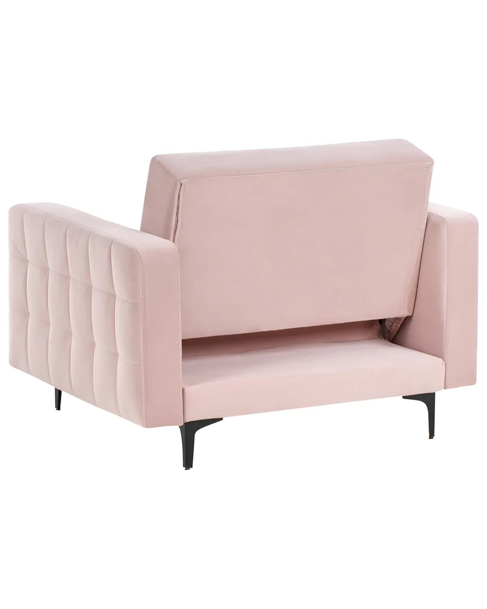 Armchair Velvet Pastel Pink Arhiana