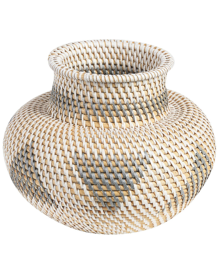 Asahan Decorative Vase Rattan 22 cm Natural