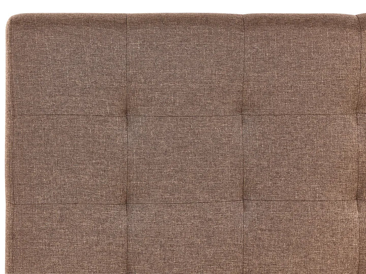 Bed Fabric 180 x 200 cm (EU Super King) Brown Nancy