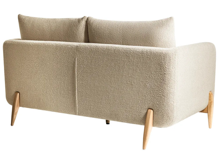 Sofa 2 Seater Boucle Beige Rilee