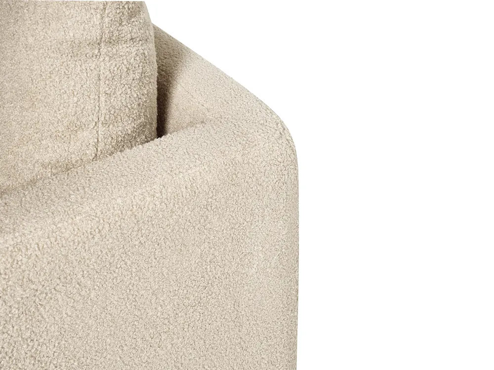 Sofa 2 Seater Boucle Beige Rilee