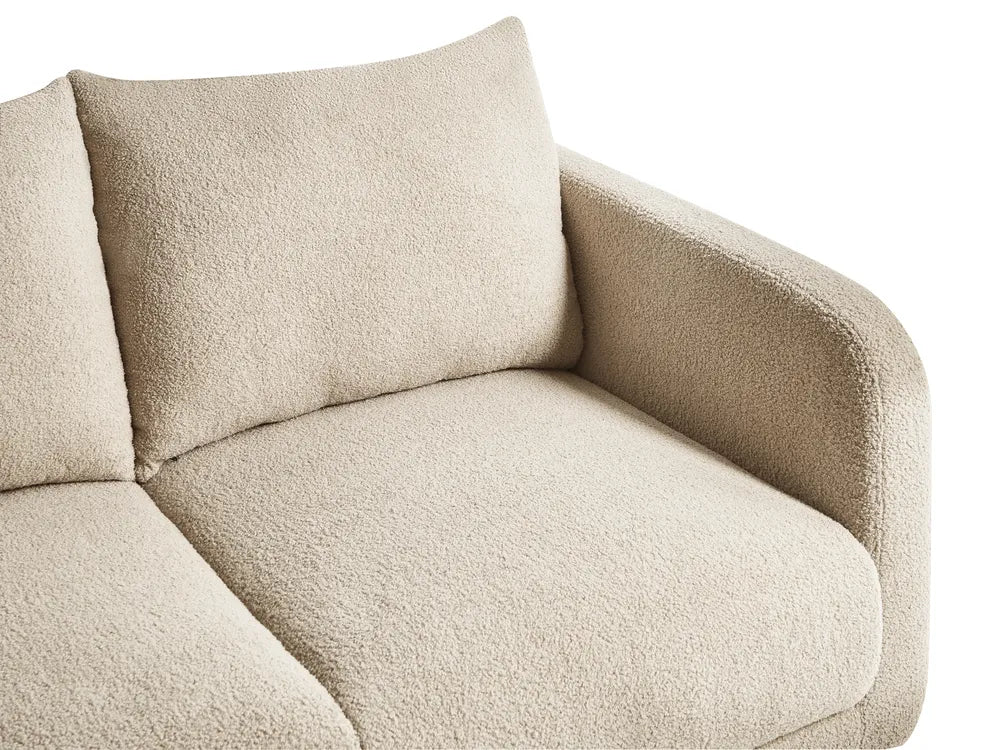Sofa 2 Seater Boucle Beige Rilee