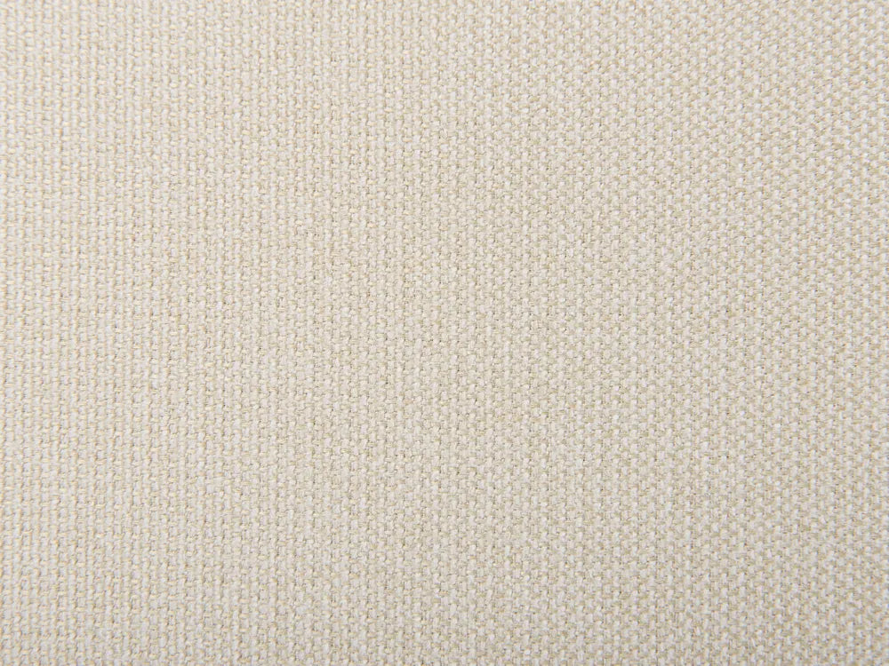 Corner Sofa 4 Seater Fabric Light Beige with Ottoman Left Hand Olva