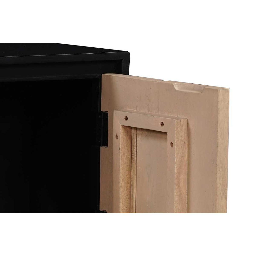 Boho Solid Wood Bedside Table