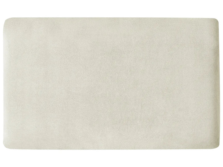 Corner Sofa 3 Seater Chenille Off-White Left Hand Emilio