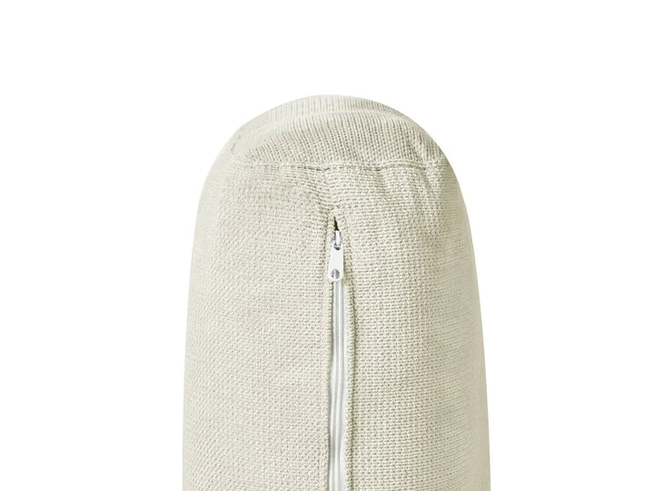 Corner Sofa 3 Seater Chenille Off-White Left Hand Emilio