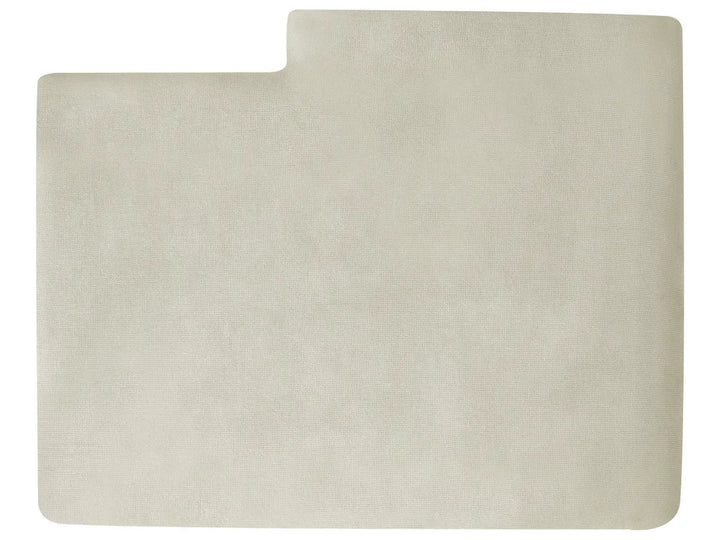 Corner Sofa 3 Seater Chenille Off-White Left Hand Emilio