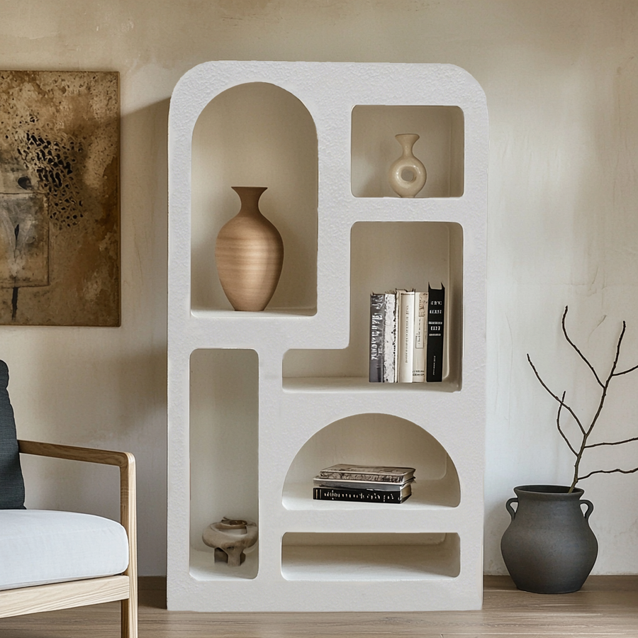 Geo Tall Geometric Bookcase