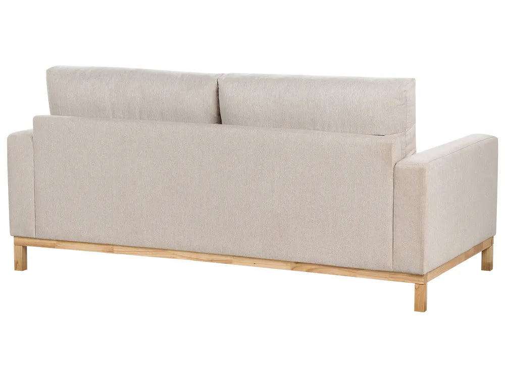 Sofa 2 Seater Fabric Beige Deavan