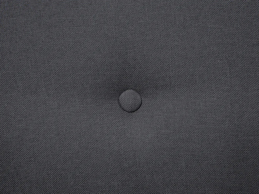 Bed Fabric 180 x 200 cm (EU Super King) Dark Grey Corbon