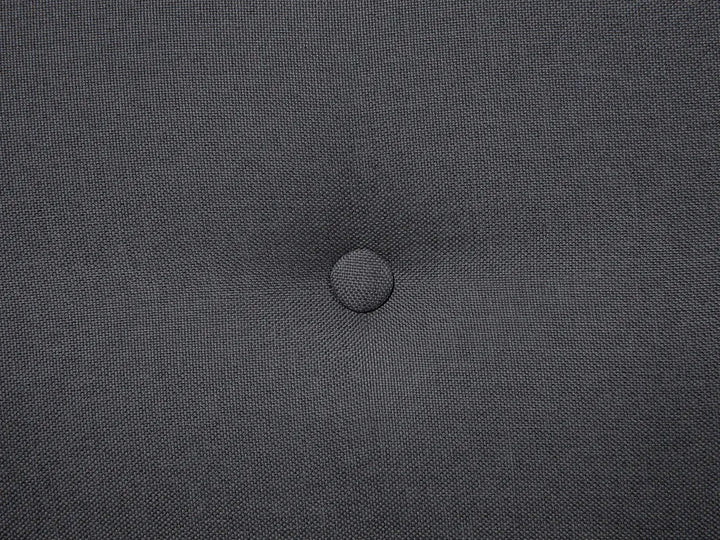 Bed Fabric 180 x 200 cm (EU Super King) Dark Grey Corbon