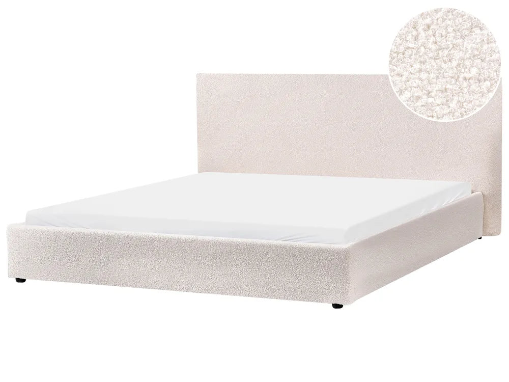 Waterbed Boucle 180 x 200 cm (EU Super King) Off-White Ameire