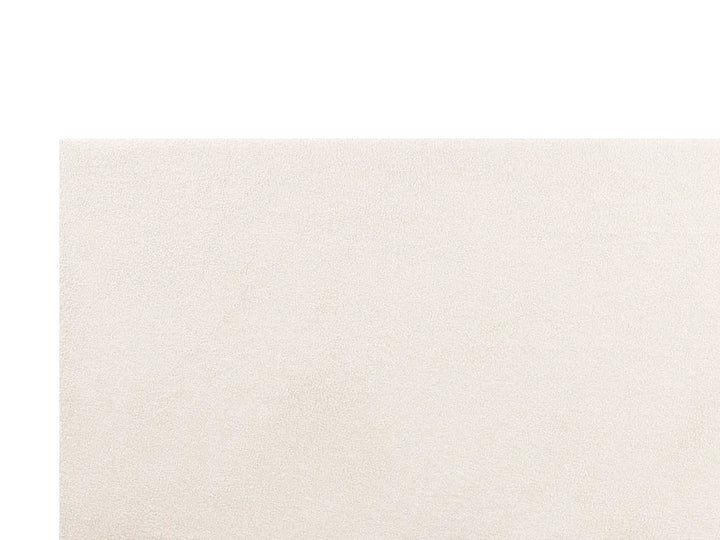Bed Boucle 140 x 200 cm (EU Double) Off-White Belo