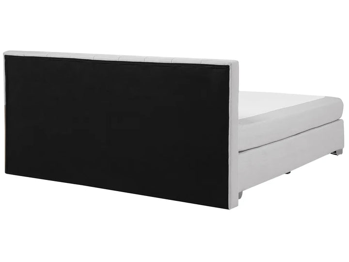 Divan Bed Fabric 180 x 200 cm (EU Super King) Light Grey Mozter