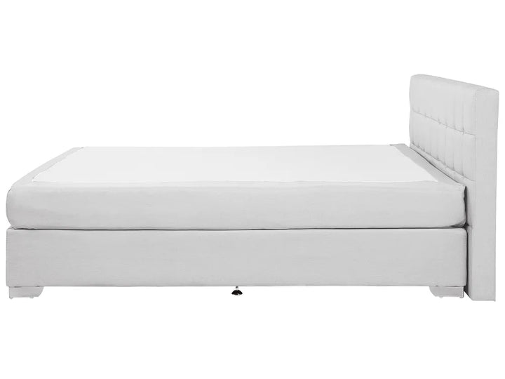 Divan Bed Fabric 180 x 200 cm (EU Super King) Light Grey Mozter