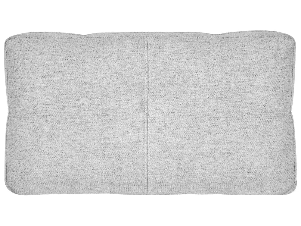 Sofa Bed 2 Seater Fabric Light Grey Blancha