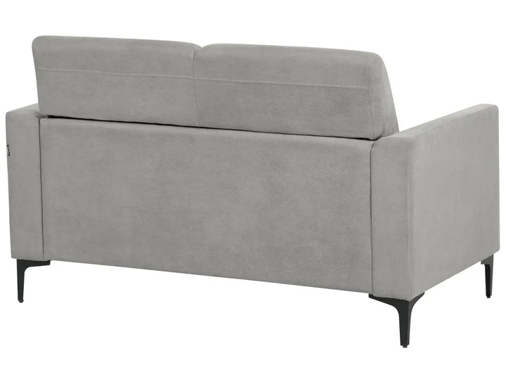 Sofa 2 Seater Fabric Grey Ellersick